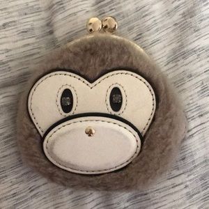 Kate spade monkey coin purse